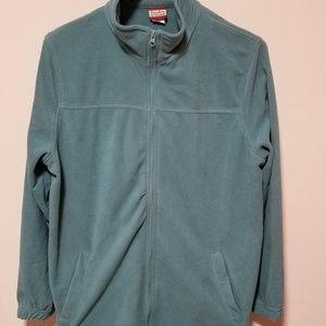 Tudor Court green polyester jacket size L